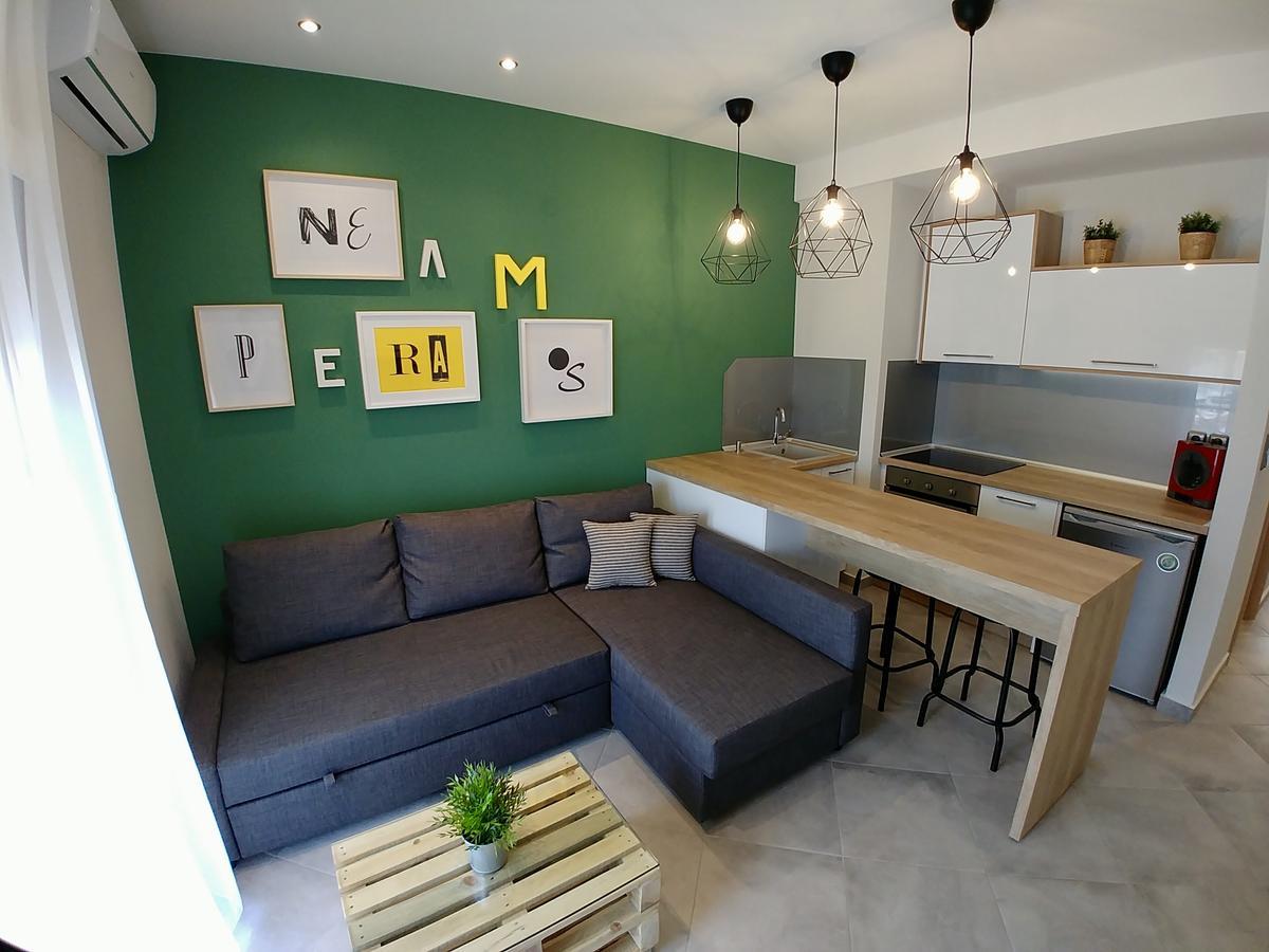 Апартаменты 48 Downtown Lofts Неа-Перамос Экстерьер фото